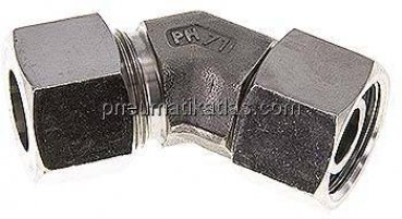 Einstellb. 45°-Schneidringverschraubung 20 S (M30x2), 1.4571