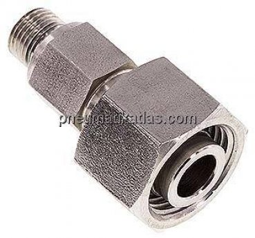 Einstellb. Schneidringverschr. G 1/8"-12 L, 1.4571