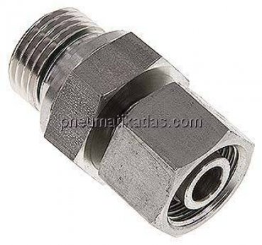 Einstellb. Schneidringverschr. G 1/2"-12 S, 1.4571