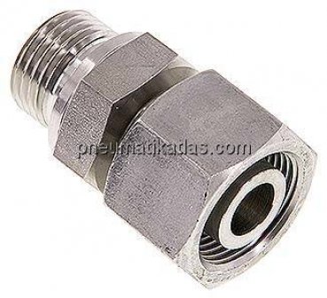 Einstellb. Schneidringverschr. G 1/2"-16 S, 1.4571