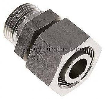 Einstellb. Schneidringverschr. G 1"-25 S, 1.4571