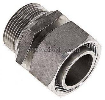 Einstellb. Schneidringverschr. G 1-1/4"-35 L, 1.4571