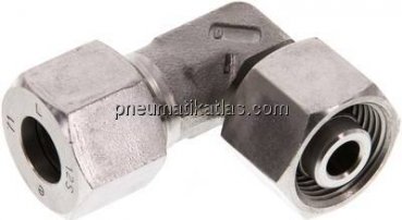 Einstellb. Winkel-Schneidringverschr. 12 S (M20x1,5), 1.4571