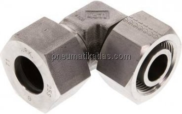 Einstellb. Winkel-Schneidringverschr. 25 S (M36x2), 1.4571