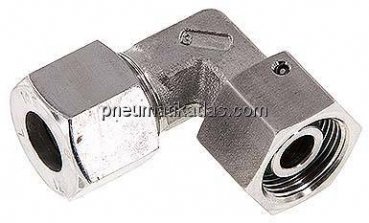 Einstellb. Winkel-Schneidringverschr. 14 S (M22x1,5), 1.4571