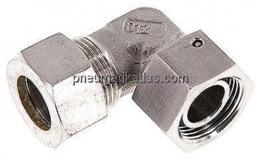 Einstellb. Winkel-Schneidringverschr. 22 L (M30x2), Klemmring 1.4571 (NC)