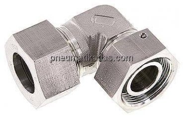 Einstellb. Winkel-Schneidringverschr. 30 S (M42x2), 1.4571