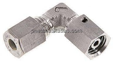 Einstellb. Winkel-Schneidringverschr. 6 L (M12x1,5), Klemmring 1.4571 (NC)