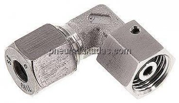 Einstellb. Winkel-Schneidringverschr. 8 S (M16x1,5), 1.4571