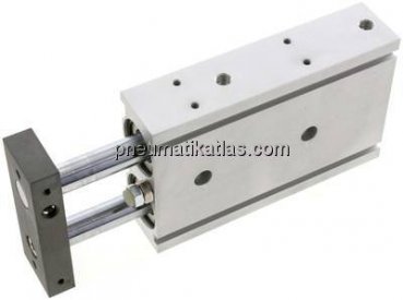 Doppelkolbenzylinder, Kolben 32mm,Hub 75mm
