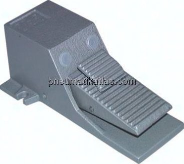 Preview: 3/2-Wege-Fußventil, G 1/4", Federrückstellung