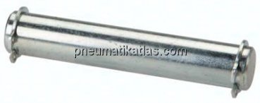 ISO 15552-Bolzen 100 mm, Stahl verzinkt