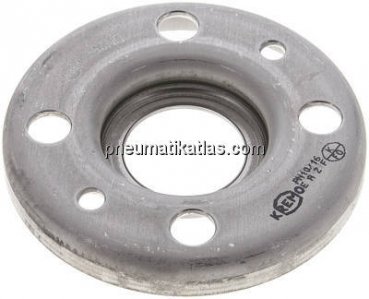 Losflansch DN25-PN10, ähnlich DIN 2642, 1.4301 gepresst