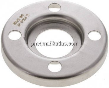 Losflansch DN40-PN10, ähnlich DIN 2642, 1.4301 gepresst