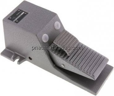 4/2-Wege-Fußventil, G 1/4", Raste