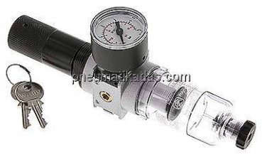 MULTIFIX Filterregler, abschließbar, G 1/8", 0,1 - 3bar, Baureihe 0