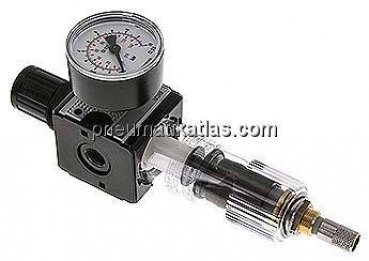 MULTIFIX Filterregler, G 1/4", 0,2 - 6bar, Baureihe 1