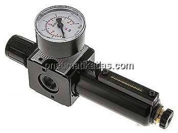 MULTIFIX Filterregler, G 3/8", 0,1 - 3bar, Baureihe 1