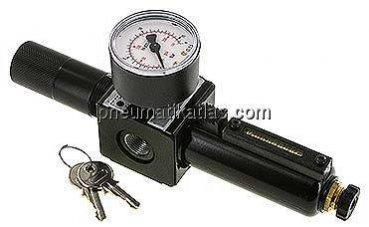 MULTIFIX Filterregler, abschließbar, G 3/8", 0,5 - 10bar, Baureihe 1