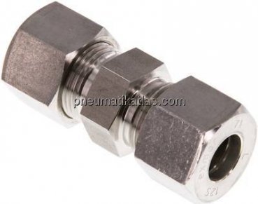 Gerade Schneidringverschraubung 12 S (M20x1,5), Klemmring 1.4571 (NC)