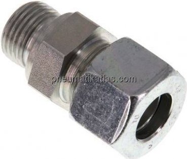 Gerade Schneidringverschr. G 1/2"-16 S (M24x1,5), Stahl verzinkt