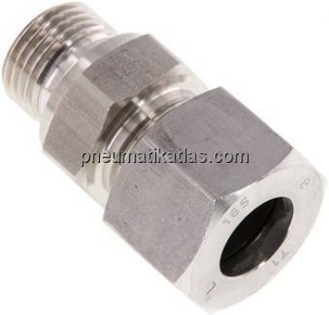 Gerade Schneidringverschr. G 1/2"-16 S (M24x1,5), 1.4571