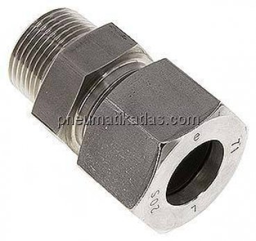 Gerade Schneidringverschr. R 3/4"-20 S (M30x2), 1.4571