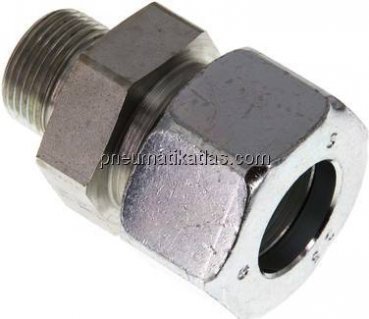 Gerade Schneidringverschr. G 3/4"-25 S (M36x2), Stahl verzinkt