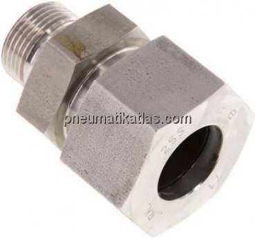 Gerade Schneidringverschr. G 3/4"-25 S (M36x2), 1.4571