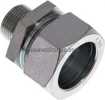 Gerade Schneidringverschr. G 3/4"-35 L (M45x2), Stahl verzinkt