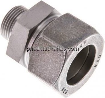 Gerade Schneidringverschr. G 1"-38 S (M52x2), Stahl verzinkt