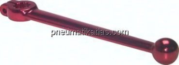 Preview: Hochdruck-Kugelhahn, Stahl, G 1", 0 bis 420bar