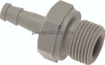 Gewindetülle G 1/2"-6 (1/4")mm, Polypropylen