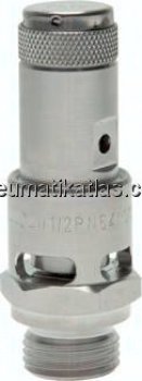 TÜV-Hochleist.-Sicherheitsventil G 1"(42,0bar) 1.4404