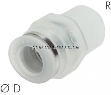 Gerader Steckanschluss R 1/4"-6mm, IQS-PP