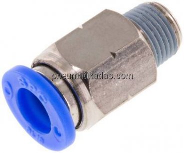 Gerader Steckanschluss NPT 1/8"-5/16" (7,94 mm), IQS-Inch