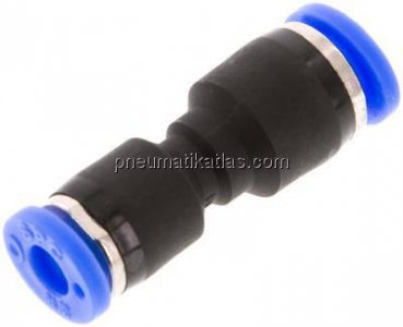 Gerader Steckanschluss 1/4" (6,35 mm)x3/16" (4,76 mm), IQS-Inch