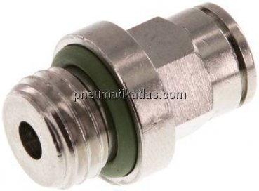 Gerader Steckanschluss M 12x1,5-6mm, IQS-MSV (Hochtemperatur)