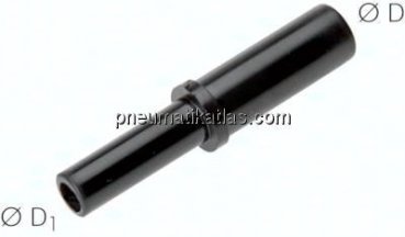 Stecknippel 12mm-8mm, IQS-Standard