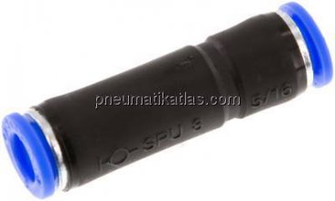 Steckanschluss, selbstabsperrend 8mm, IQS-Standard
