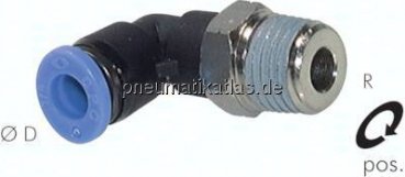 Winkel-Steckanschluss UNF 10-32-1/8" (3,17 mm), IQS-Inch