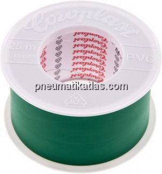 Coroplast-Elektroisolierband, VDE, 50mm/25mtr., grün
