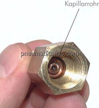 Kapillardrossel 0,3 x 500 mm, G 1/4"