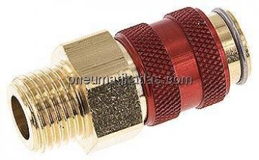 Kupplungsdose (NW5) G 1/4"(AG), Messing