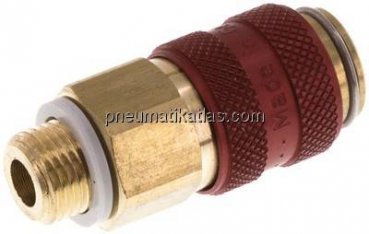 Kupplungsdose (NW5) G 1/8"(AG), Messing