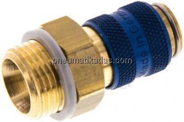 Kupplungsdose (NW5) G 3/8"(AG), Messing