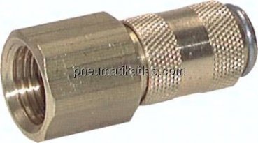 Preview: Kupplungsdose (NW2,7) M 5(IG), Messing