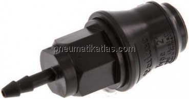 Kupplungsdose (NW5) 4mm Schlauch, POM