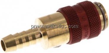 Kupplungsdose (NW5) 6 (1/4")mm Schlauch, Messing