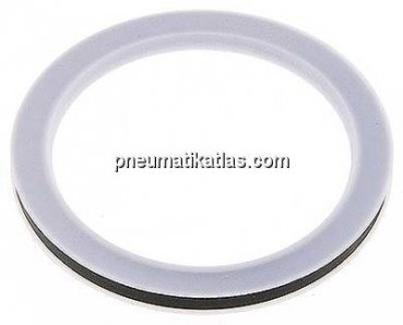 NBR / PTFE-Ersatzdichtung f. Kamlock-Kupplung DN75 (3")